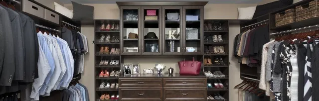 Walk In Custom Closet System